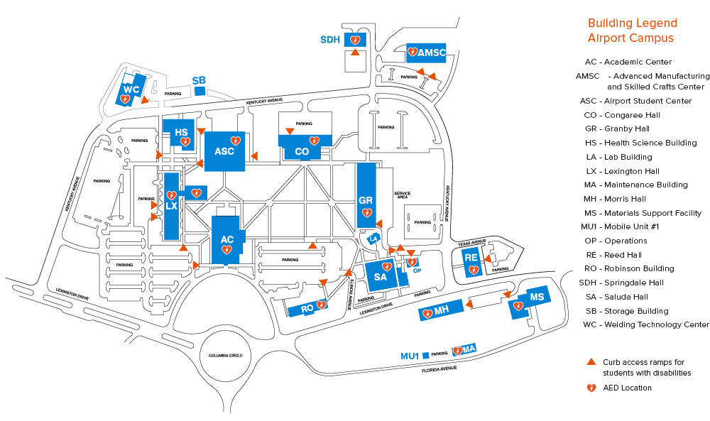 Campus Locations and Maps | Midlands Technical College
